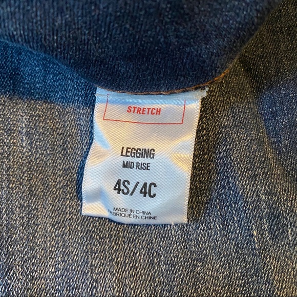 Express Mid-Rise Jeans - Size 4 short - Picture 3 of 3